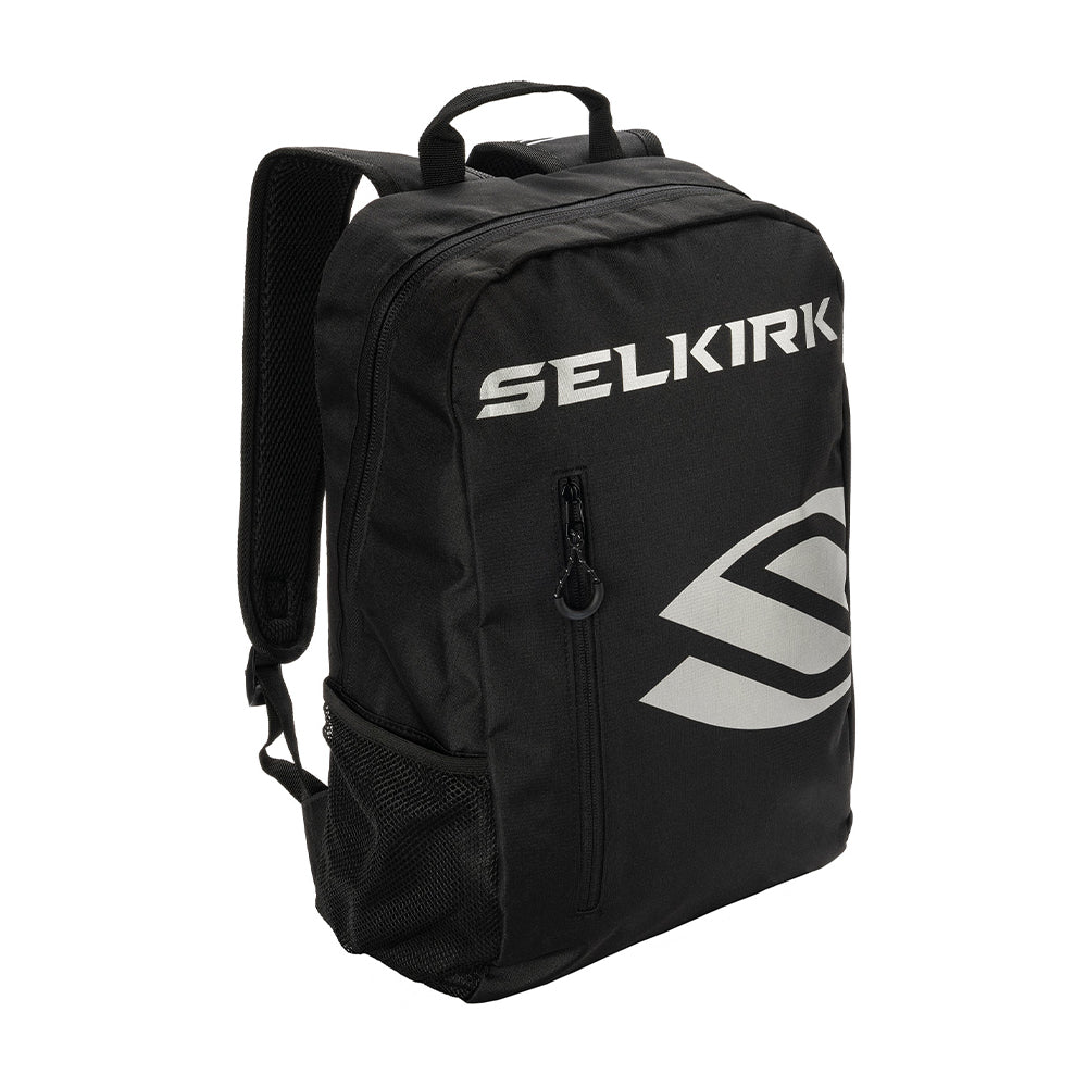 Selkirk Core Line Day Pickleball Backpack in black front view