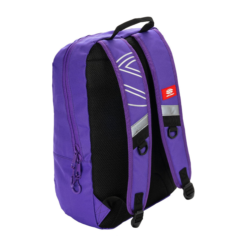 Selkirk Core Line Day Pickleball Backpack in purple back view