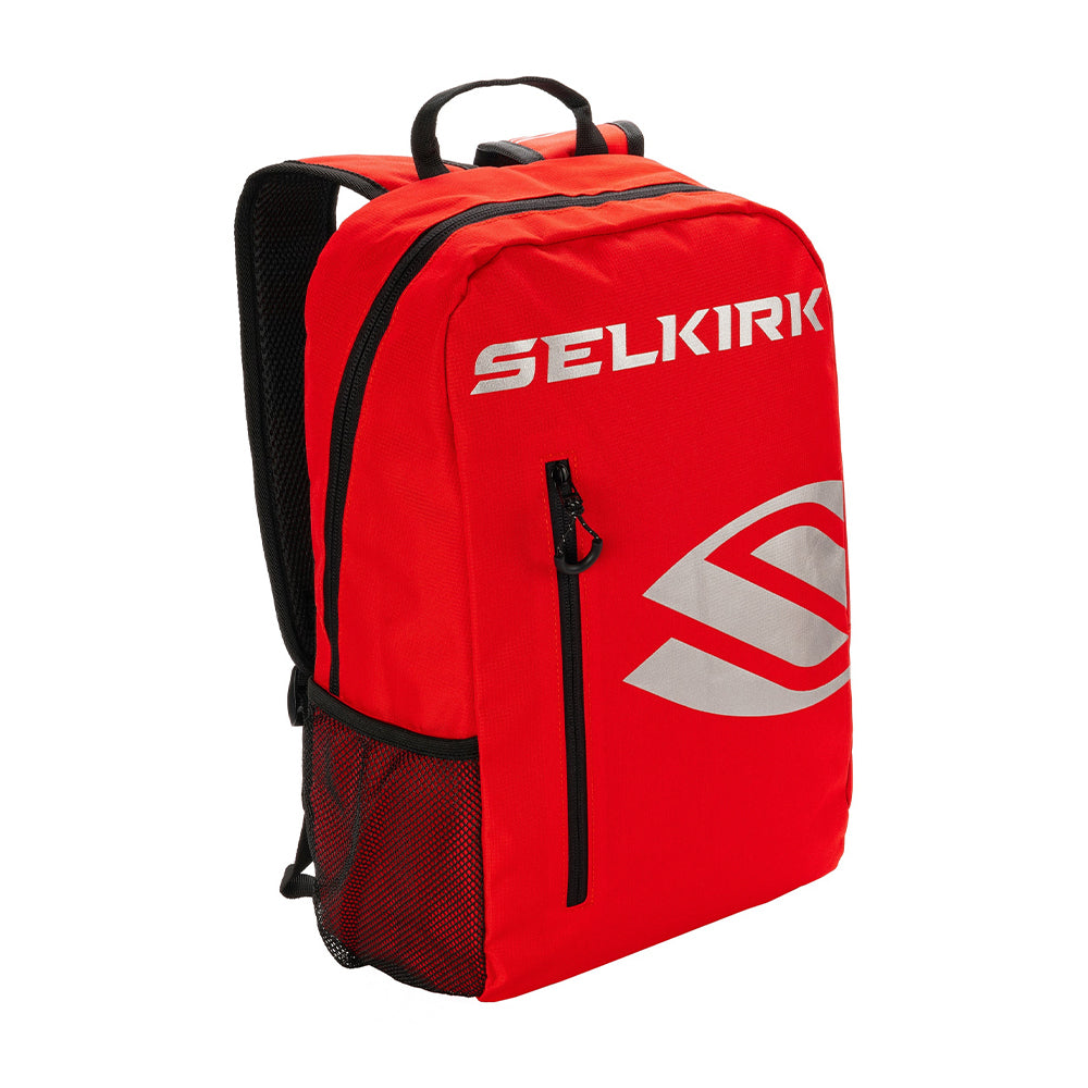 Selkirk Core Line Day Pickleball Backpack in red front view