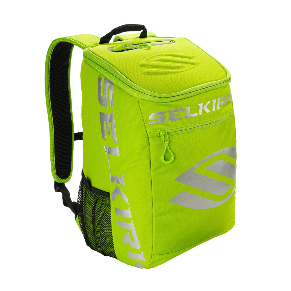 Selkirk Core Line Team Pickleball Backpack in green front view