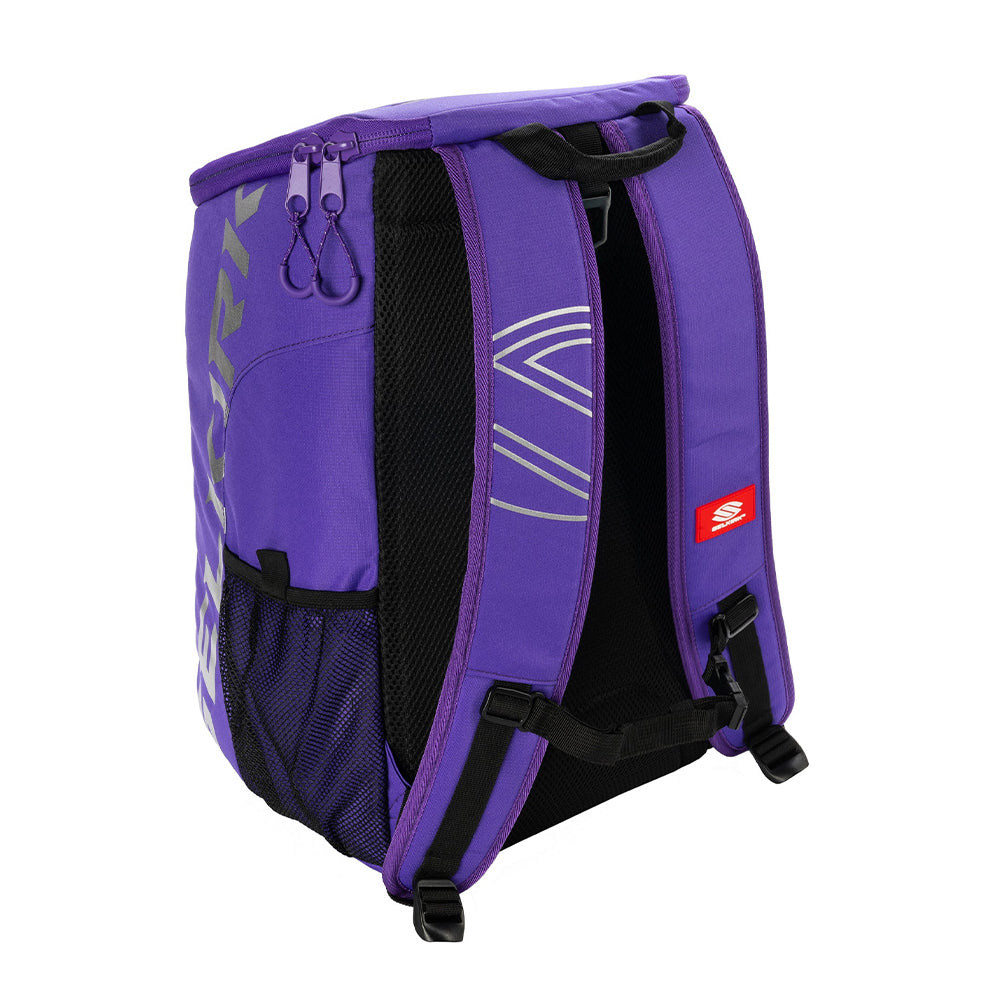 Selkirk Core Line Team Pickleball Backpack in purple back view