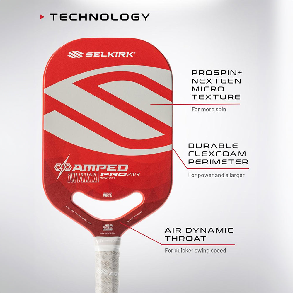 Selkirk AMPED Pro Air Invikta - Pickleball Paddle