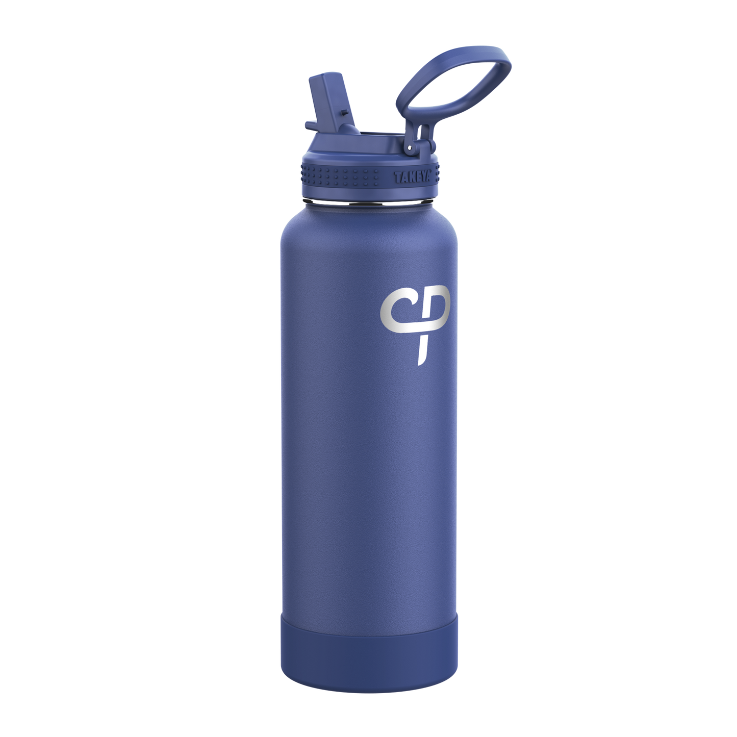 40oz CP Signature Pickleball Insulated Water Bottle with Straw